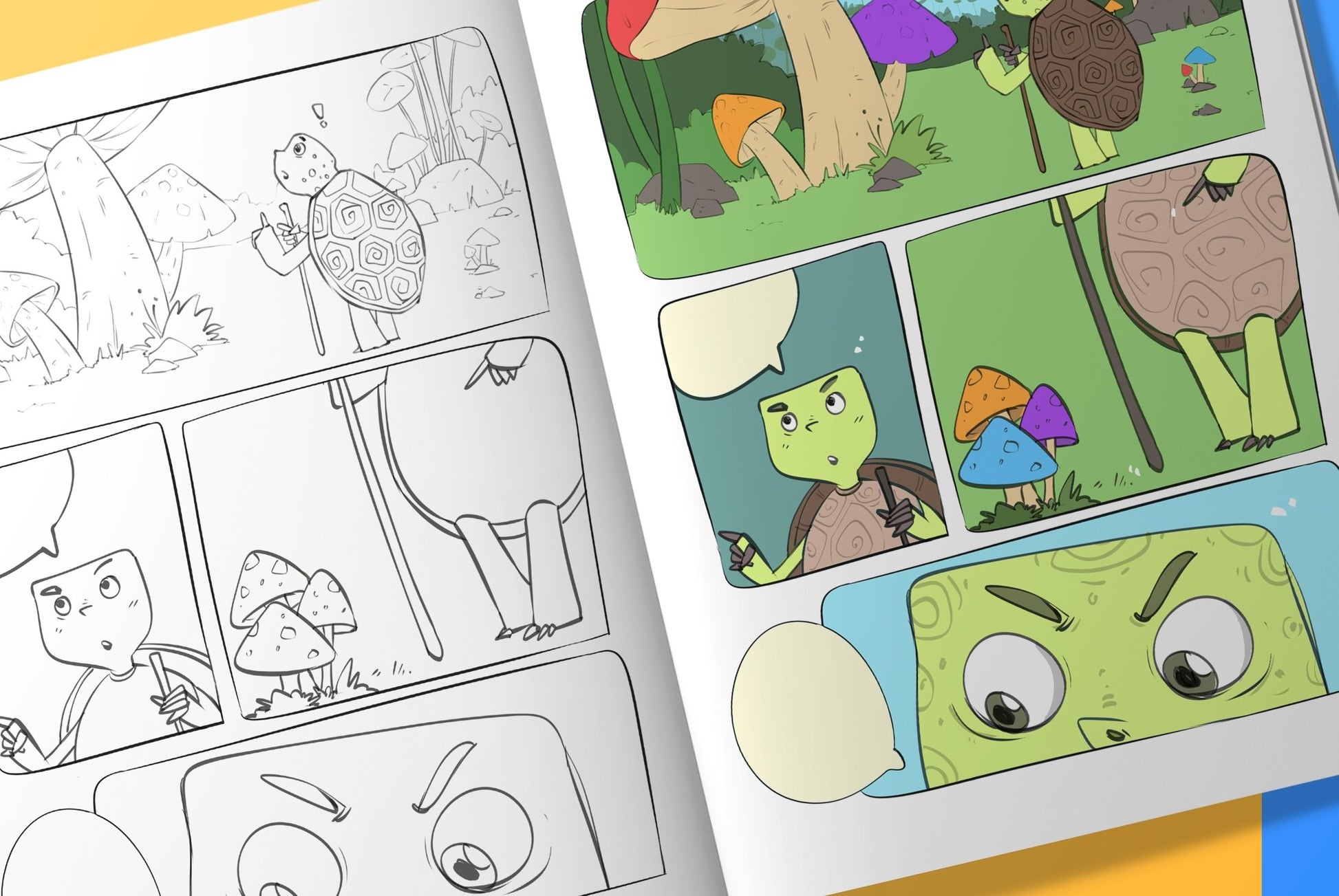 Comic Blanko Buch - SimplePaper