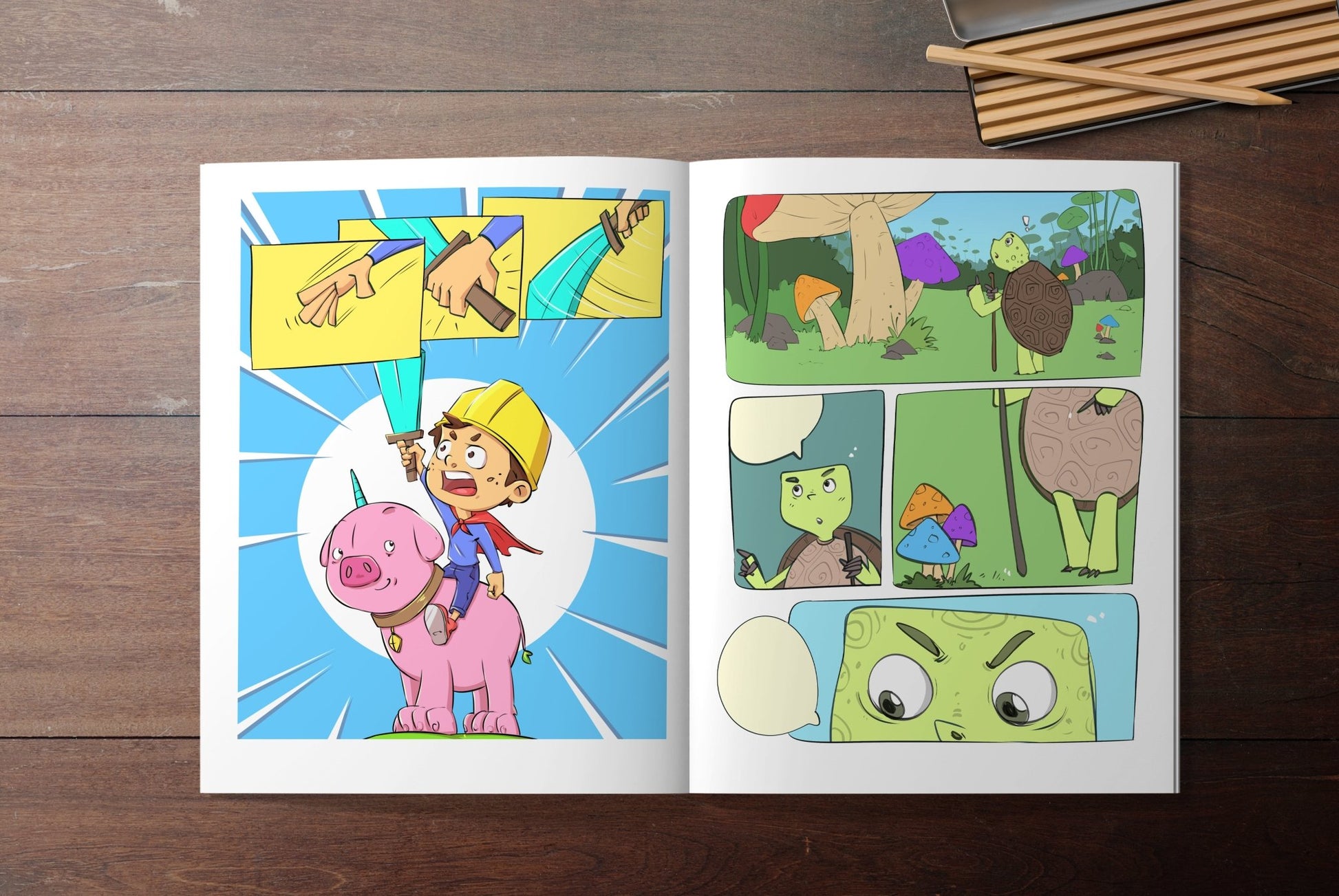 Comic Blanko Buch - SimplePaper