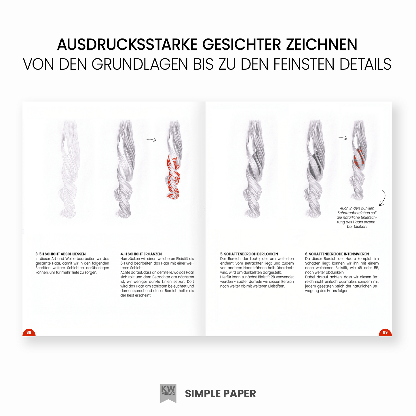 Gesichter zeichnen lernen - SimplePaper