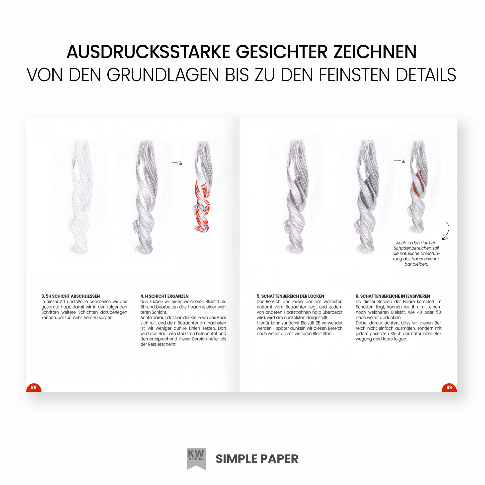 Gesichter zeichnen lernen - SimplePaper