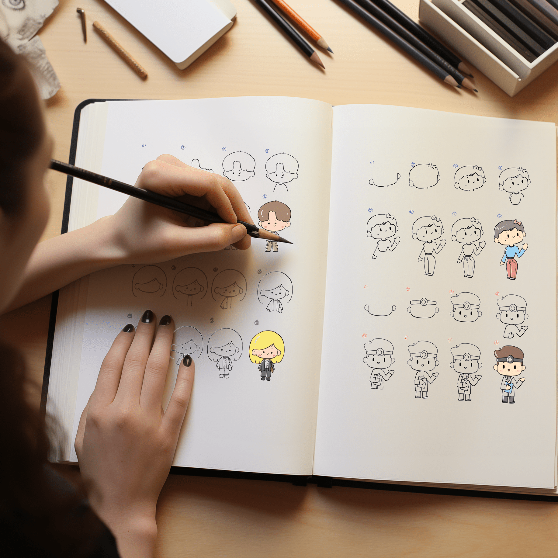 Kawaii Zeichenbuch - SimplePaper