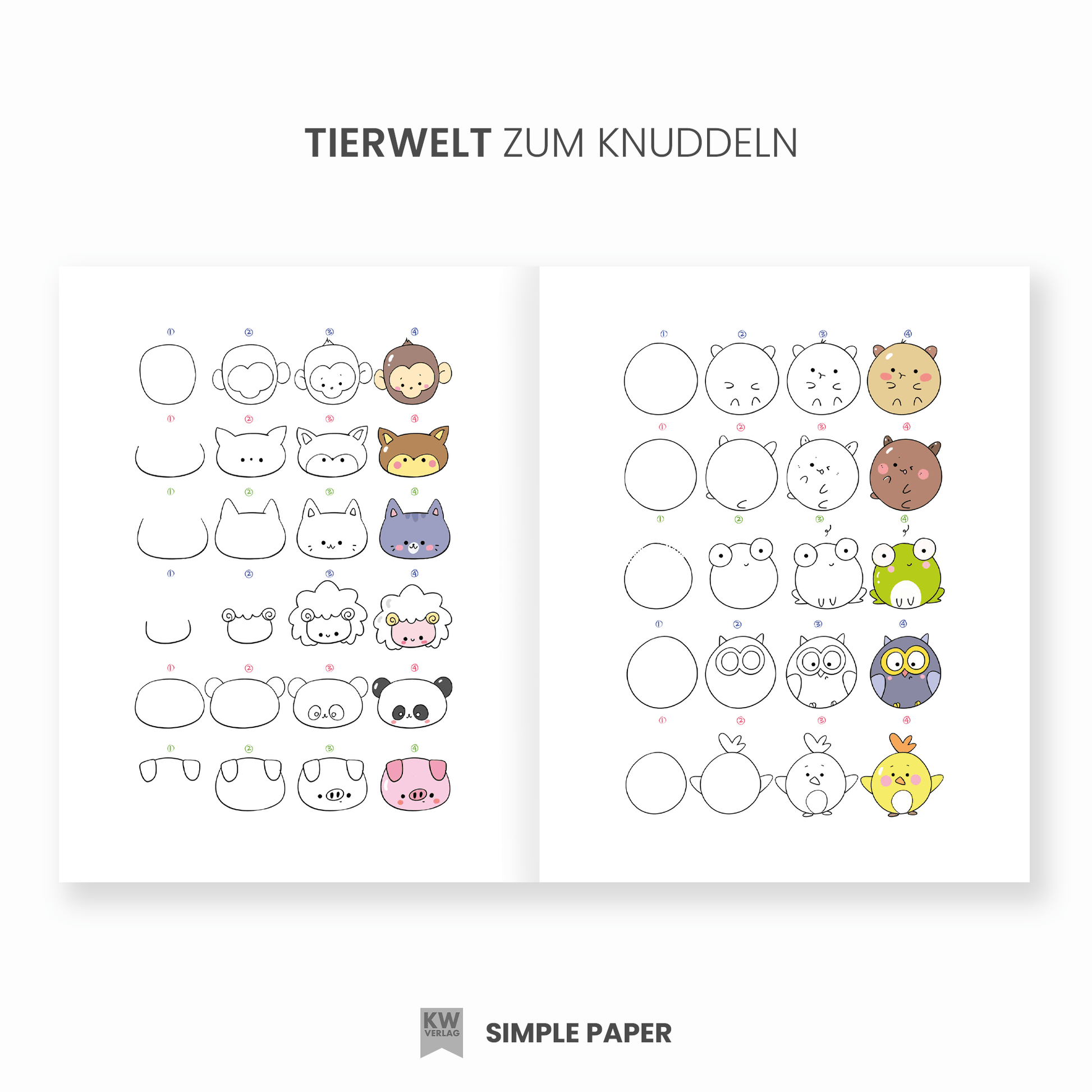 Kawaii Zeichenbuch - SimplePaper
