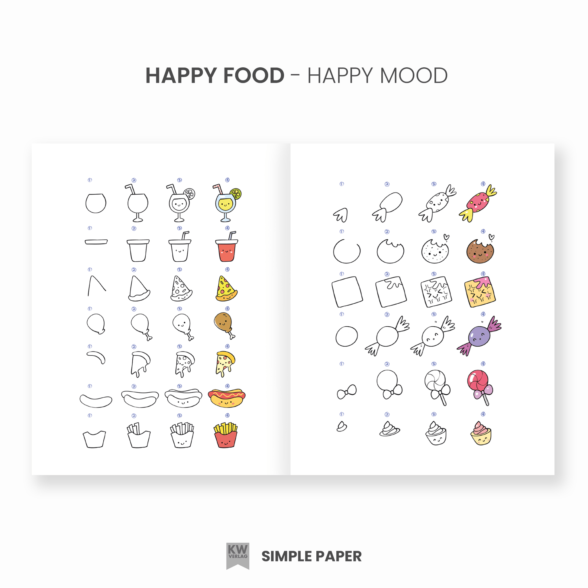 Kawaii Zeichenbuch - SimplePaper
