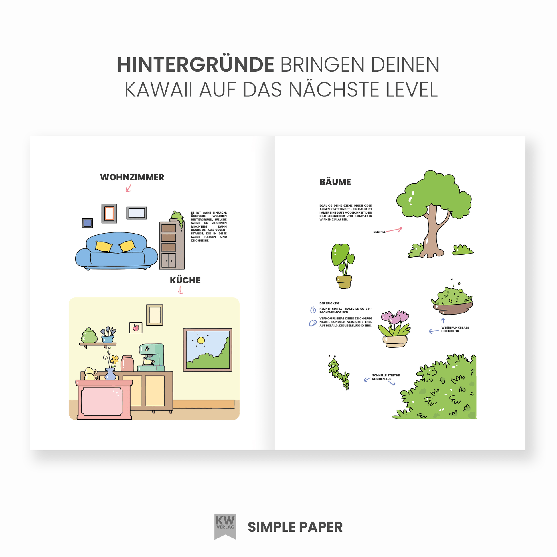 Kawaii Zeichenbuch - SimplePaper