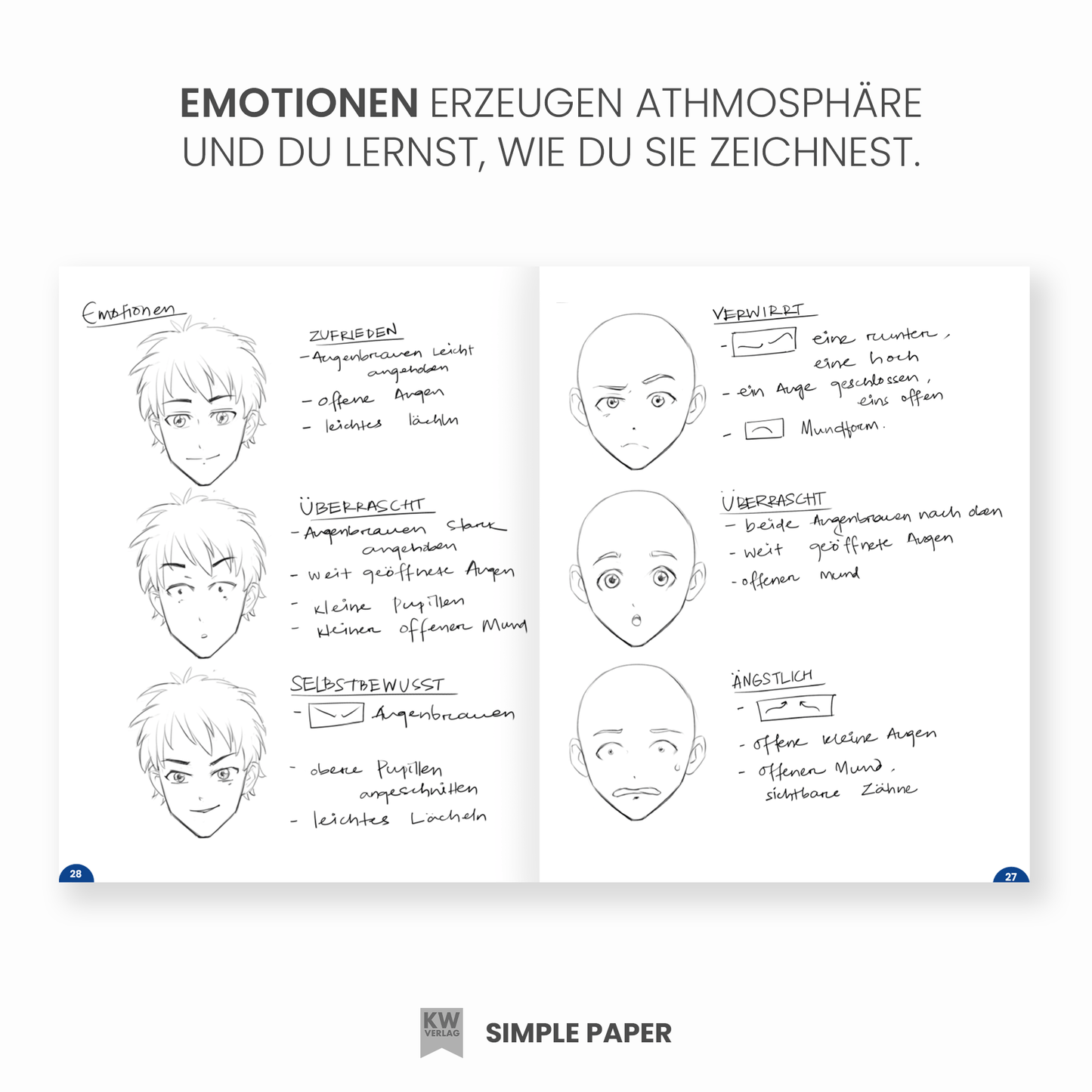 Manga Zeichnenbuch - SimplePaper