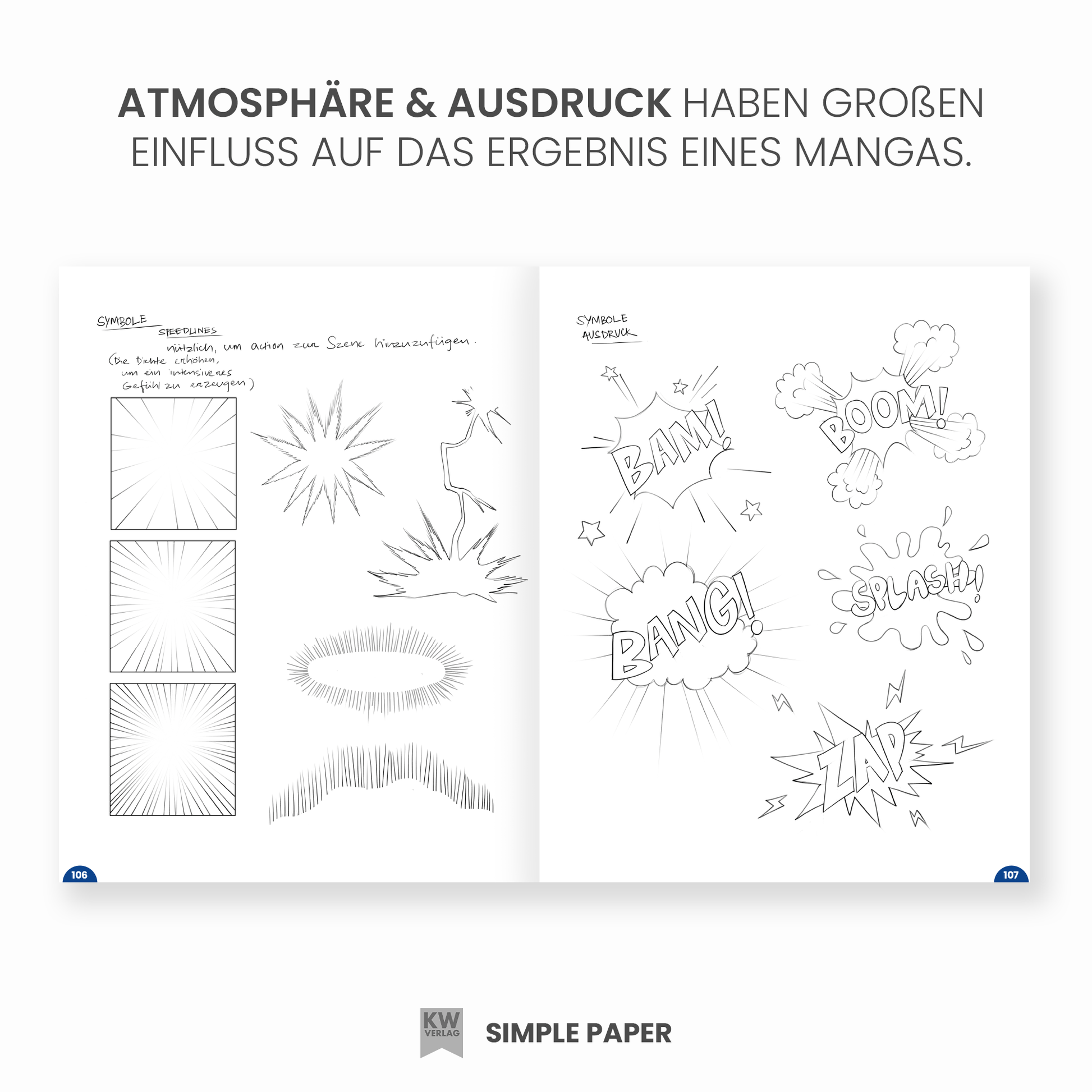 Manga Zeichnenbuch - SimplePaper