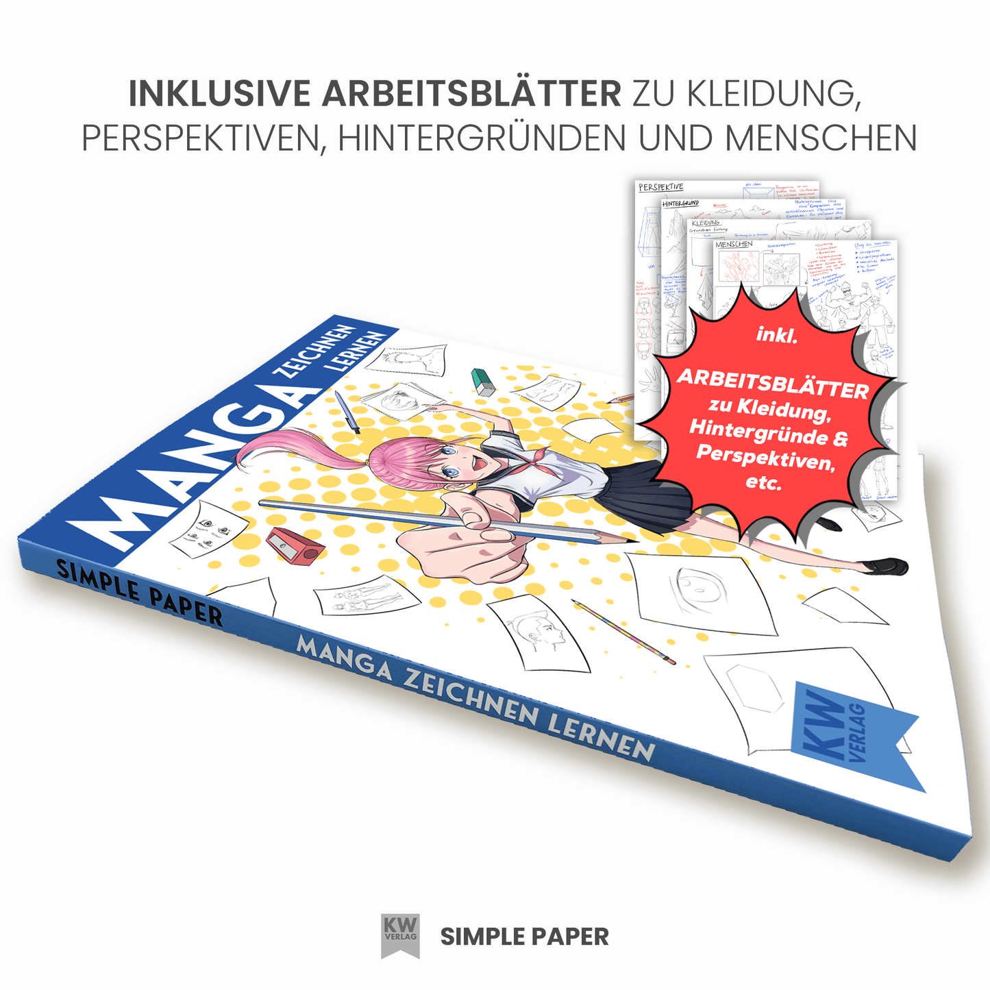 Manga Zeichnenbuch - SimplePaper